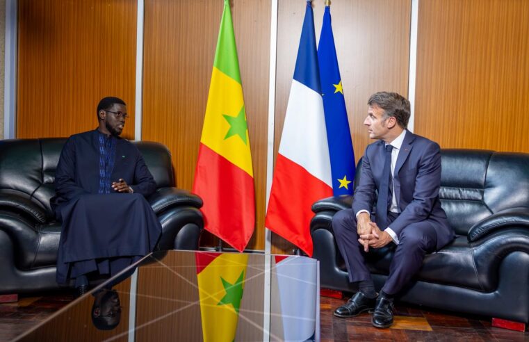Diomaye faye et macron échangent sur la coopération Sénégal–France à Nairobi
