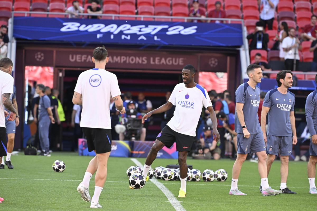 Dembélé se remet de sa blessure avant la finale psg arsenal