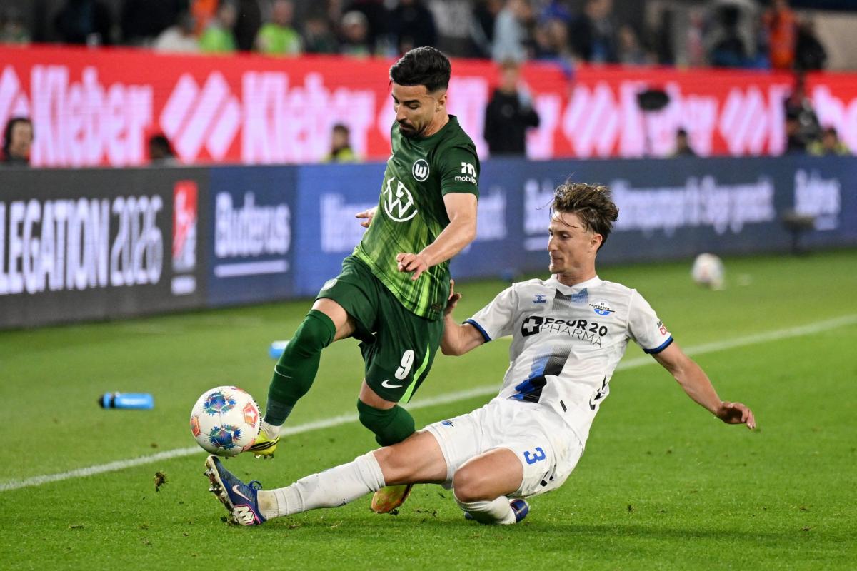 Barrages bundesliga : wolfsburg et paderborn se séparent sur un score nul