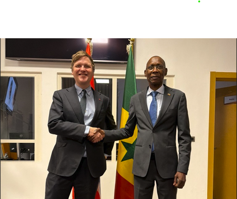 Rencontre diplomatique à Dakar avec le ministre norvégien du développement