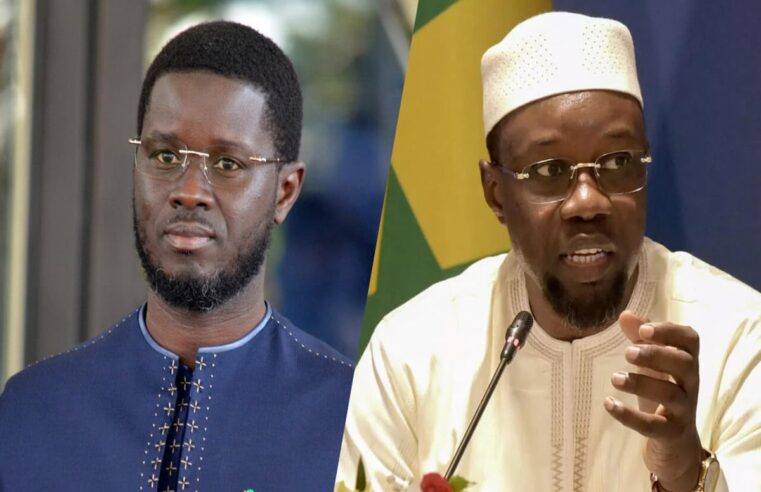 Sénégal : l&rsquo;implosion politique du tandem Faye-Sonko