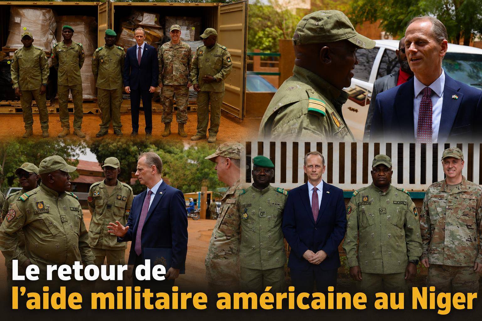 Niger : les forces armées renforcées par un don militaire américain à Niamey