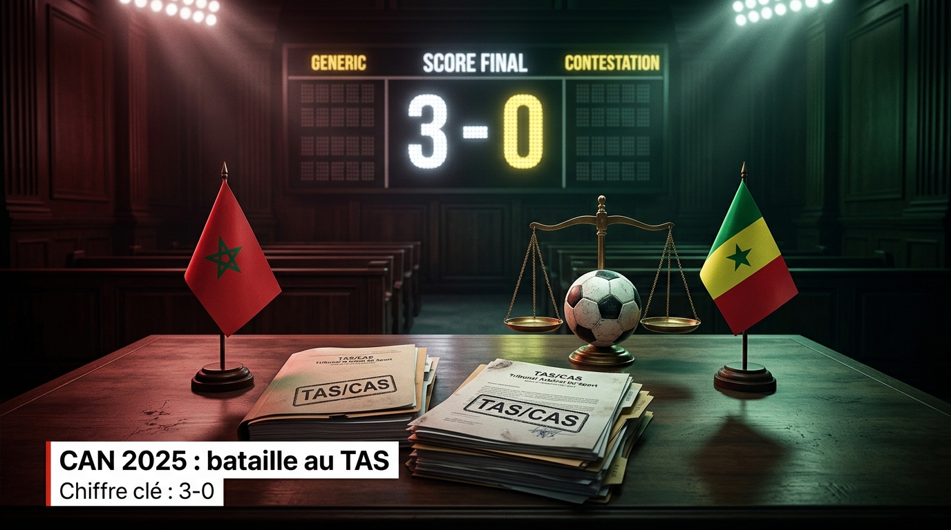 CAN 2025 : le recours du Sénégal contre le Maroc devant le TAS atteint un moment décisif