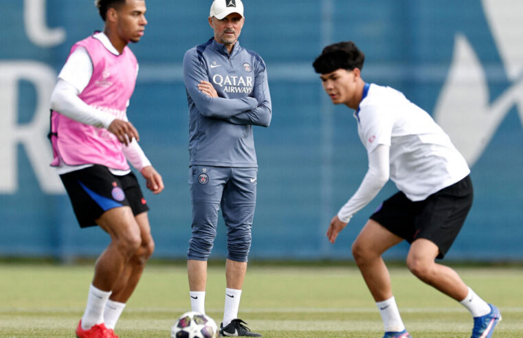 Psg : dernière répétition intense avant la finale contre arsenal, sans dembelé ni hakimi
