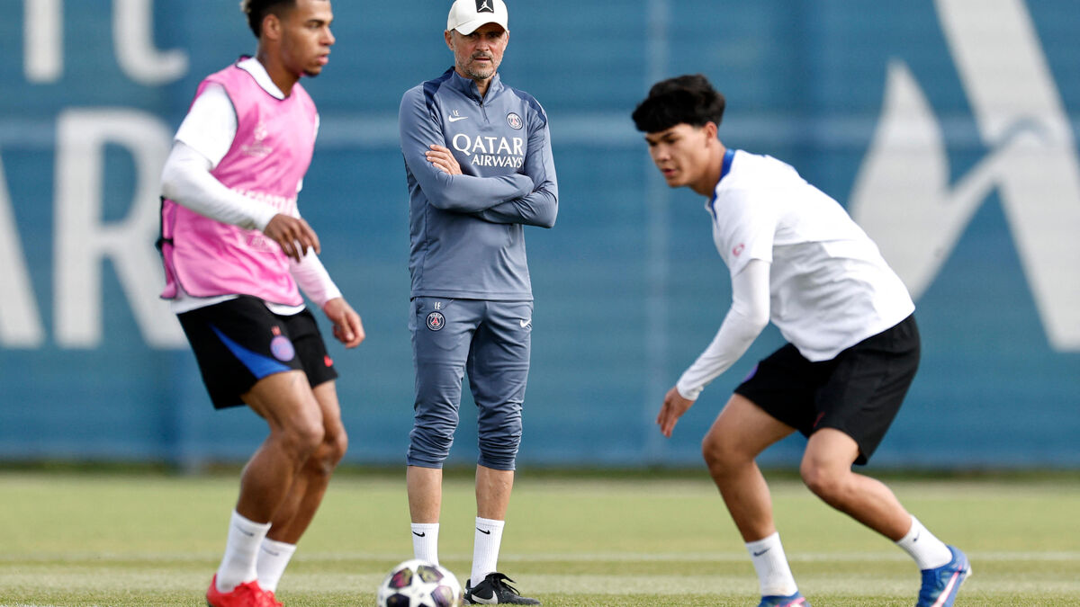 Psg : dernière répétition intense avant la finale contre arsenal, sans dembelé ni hakimi