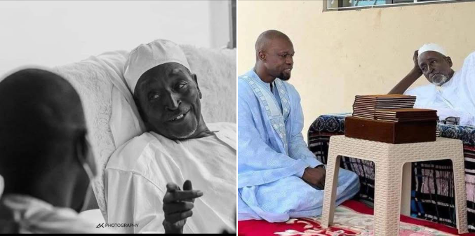 Hommage vibrant d&rsquo;ousmane sonko au décès de serigne cheikh saliou