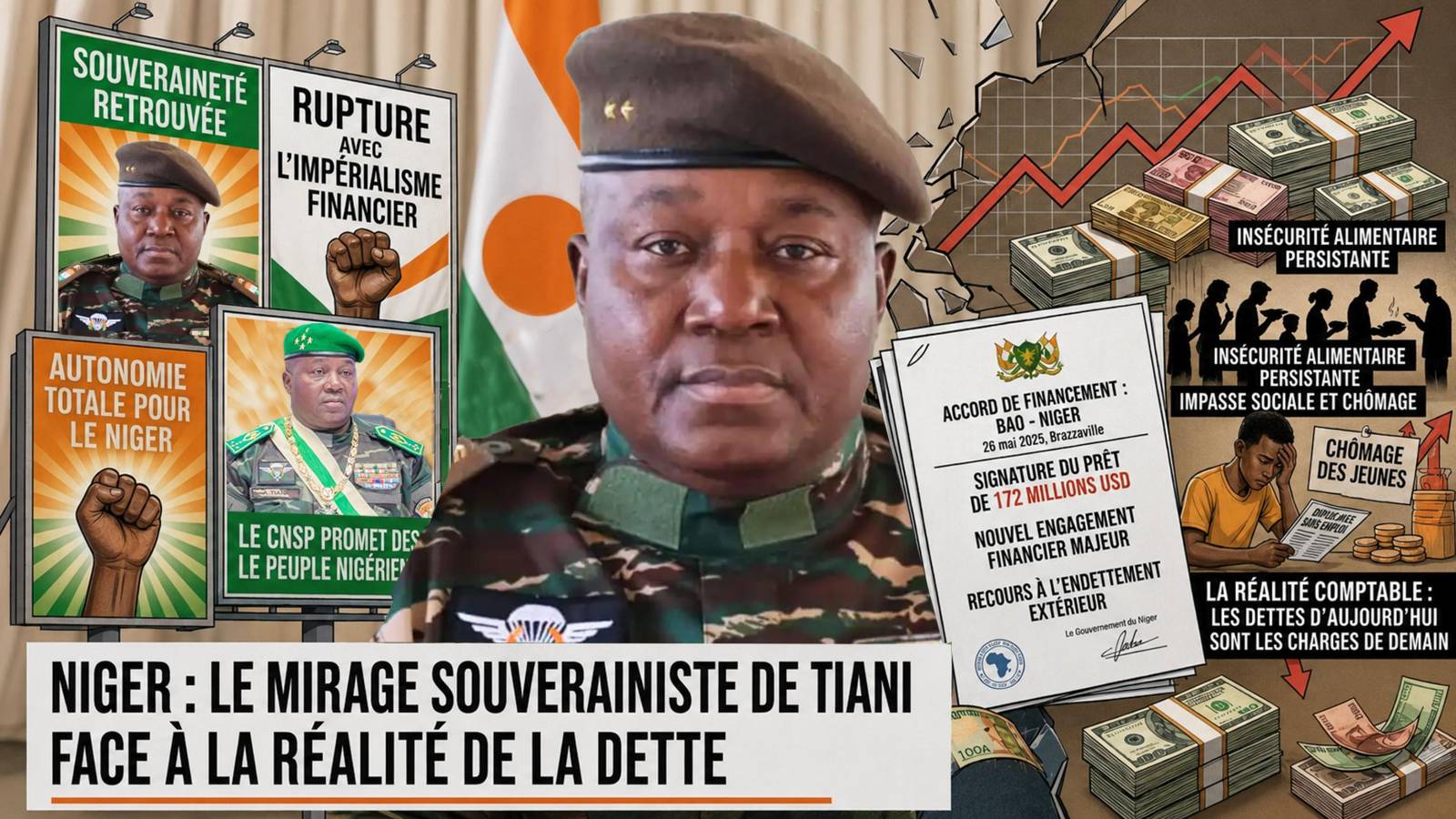 Niger : le général Tiani face à l&rsquo;impasse des promesses de souveraineté
