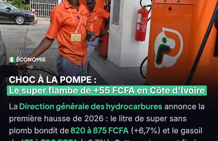 L&rsquo;essence en Côte d&rsquo;Ivoire devient plus onéreuse qu&rsquo;au Bénin