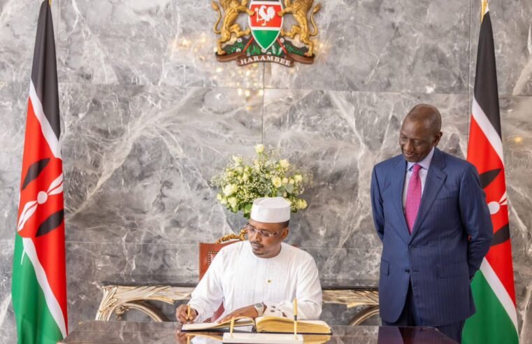 Kenya : reconnaissance de l&rsquo;engagement du Tchad pour l&rsquo;afrique et la sécurité mondiale