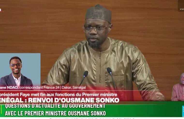 Sénégal : le président Faye remplace le Premier ministre Sonko