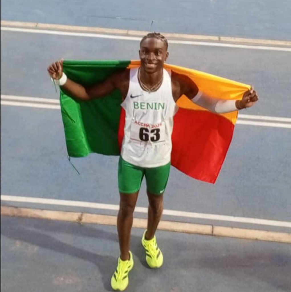 Le Bénin sur le podium africain : Yohan Awhansou décroche le bronze à Accra 2026