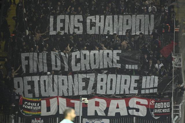 Banderoles enflammées : PSG sacré, les Lensois contre-attaquent