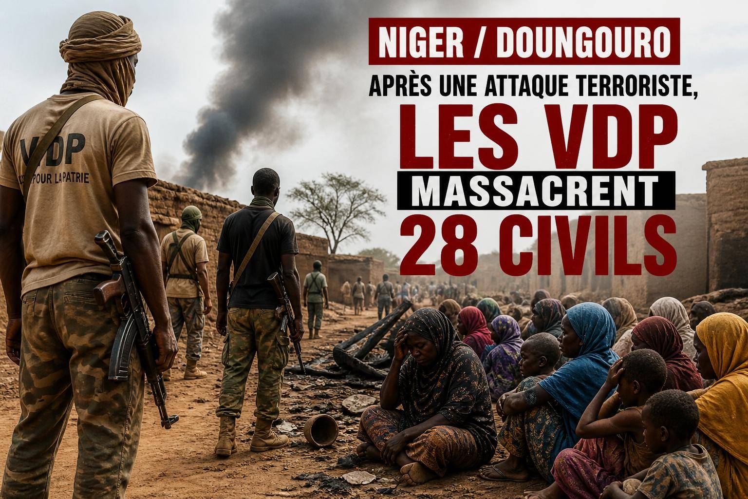 Niger : quand les milices censées protéger tuent leurs propres civils
