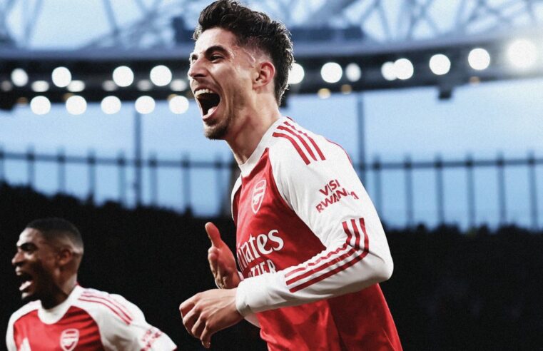 KAi hAvErTz brille et Arsenal frôle le titre en Premier League