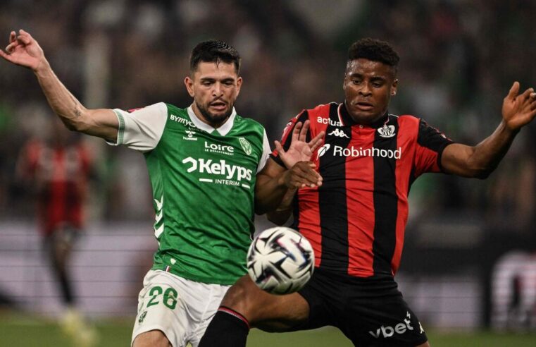 Barrage Ligue 1 : Saint-Étienne et Nice s&rsquo;affrontent pour une place en élite