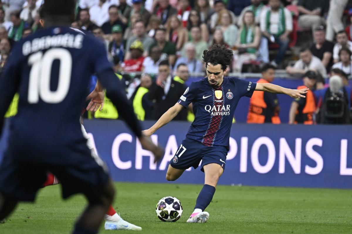 Vitinha sacré héros de la finale de la ligue des champions avec le psg