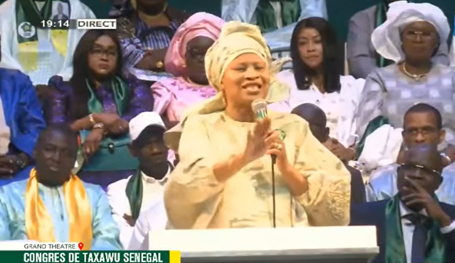 Discours percutant d’aïssata tall sall au congrès de taxawu Sénégal