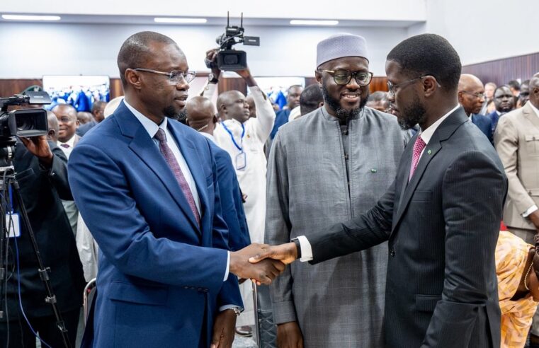 Bassirou diomaye faye limoge sonko de son poste de premier ministre