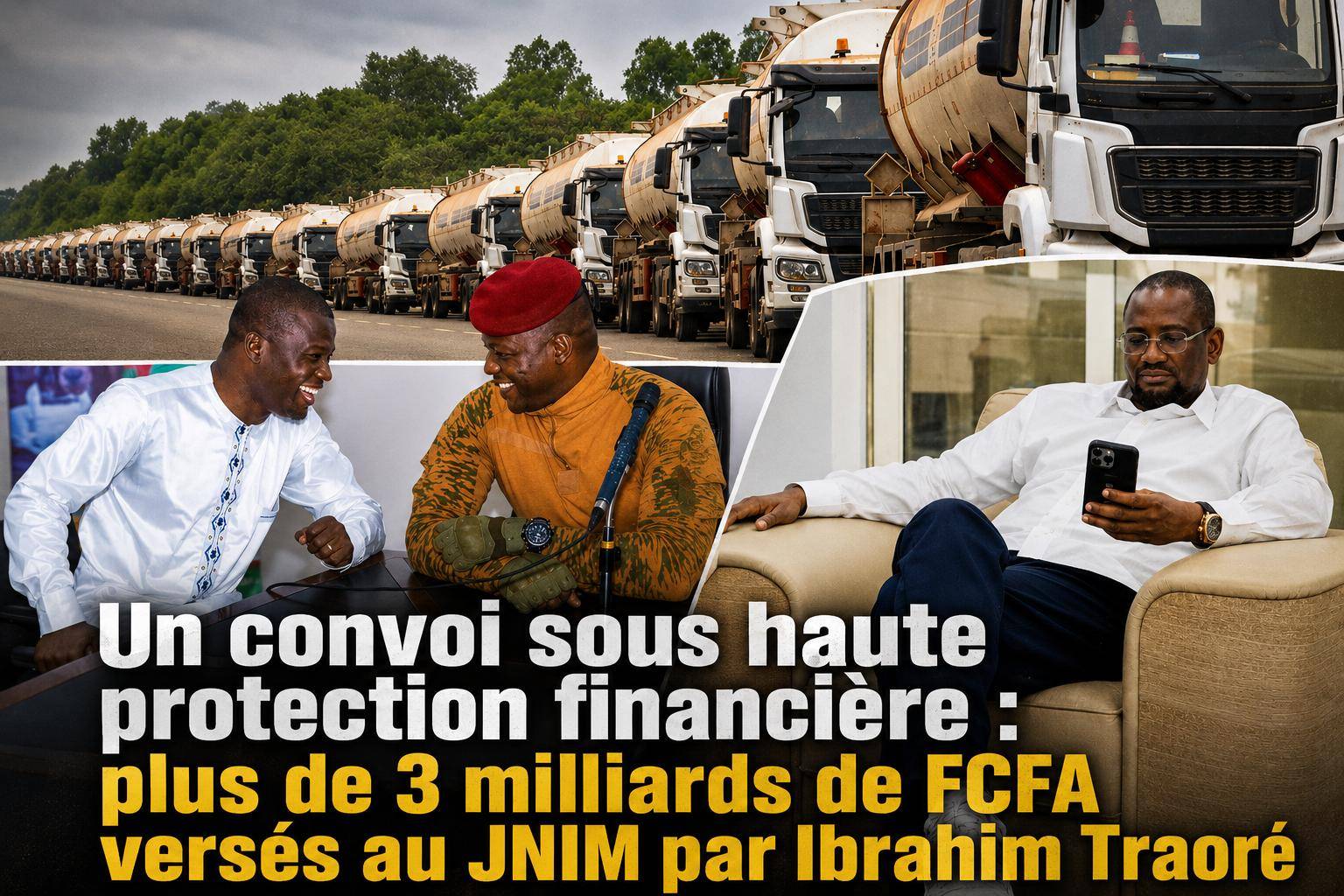 Scandale au Sahel : financements troubles de kangala transport au profit du jnim