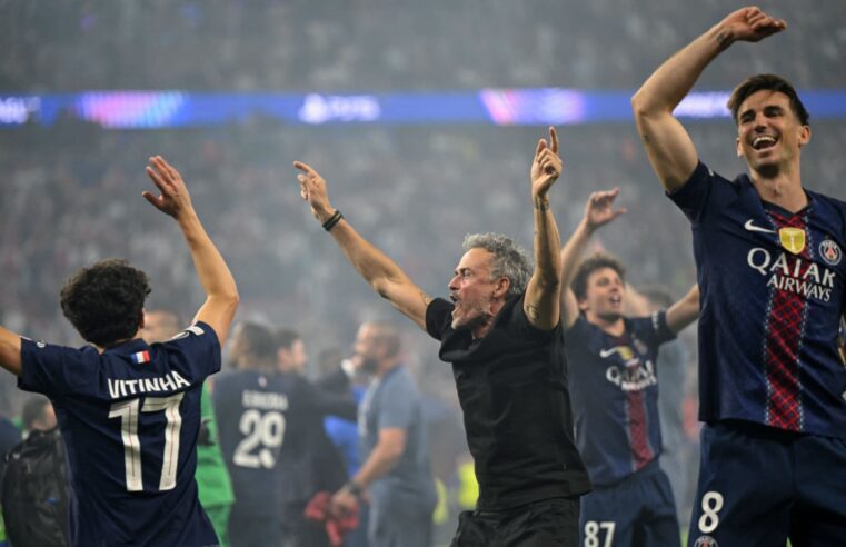 Psg réalise un doublé historique en ligue des champions sous luis enrique
