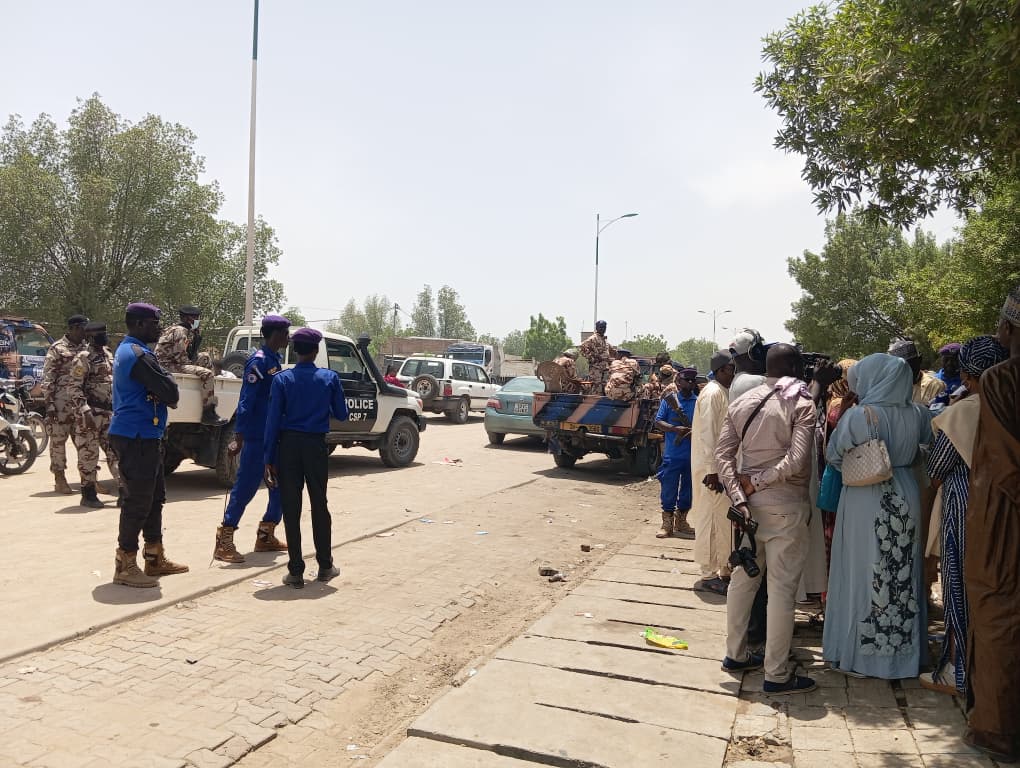 Tchad : opération de dégagement de la voie publique à ndjaména