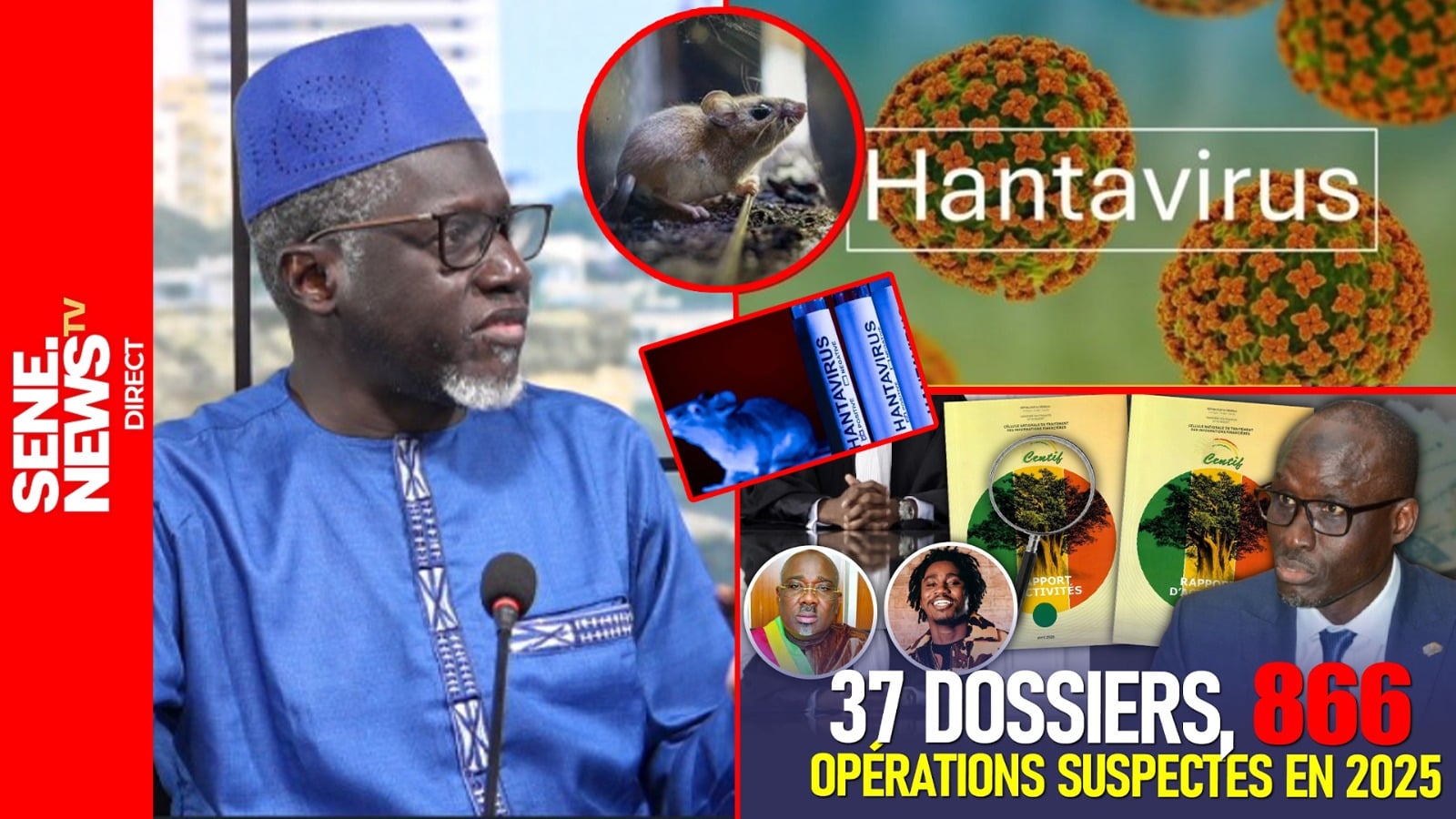 Hantavirus au Sénégal : dette publique record et débats sur la couverture médiatique