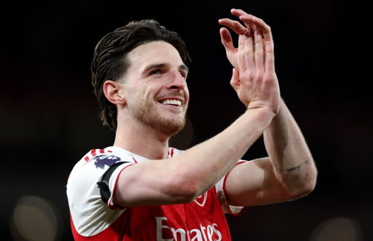 Arsenal sacré champion : l&rsquo;incroyable anxiété de Declan Rice et les célébrations de Saka