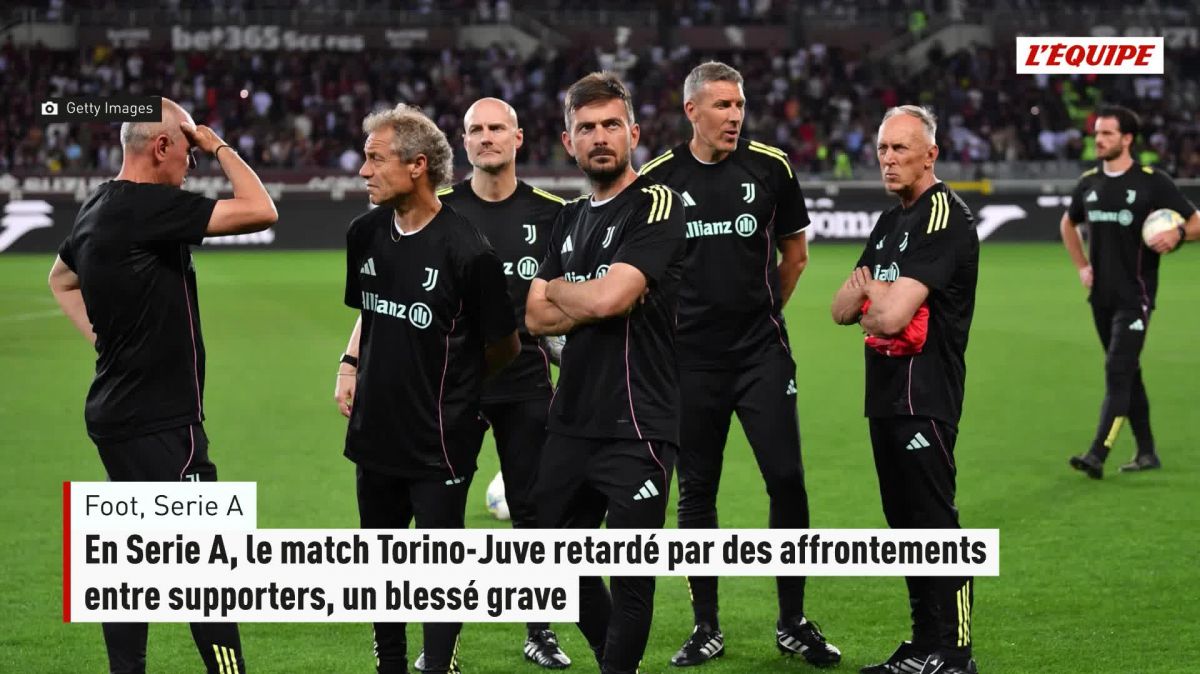 Affrontements au derby torino-juve : match de serie a reporté