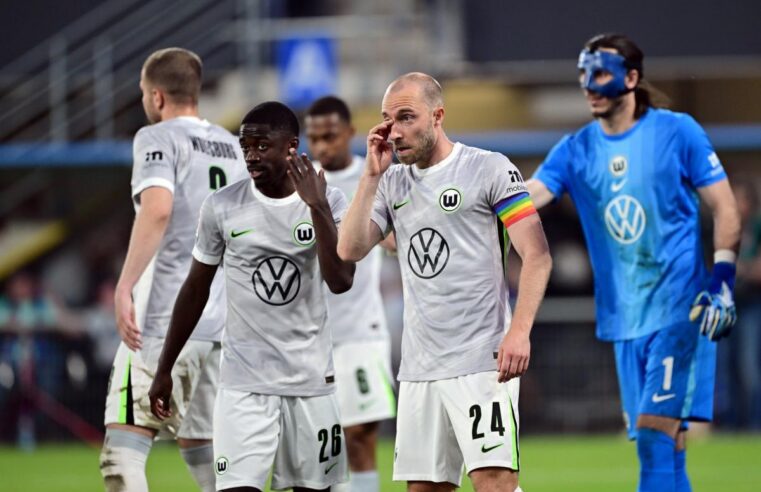 Le VfL Wolfsburg d&rsquo;Eriksen et Majer en 2.bundesliga après sa défaite face à Paderborn