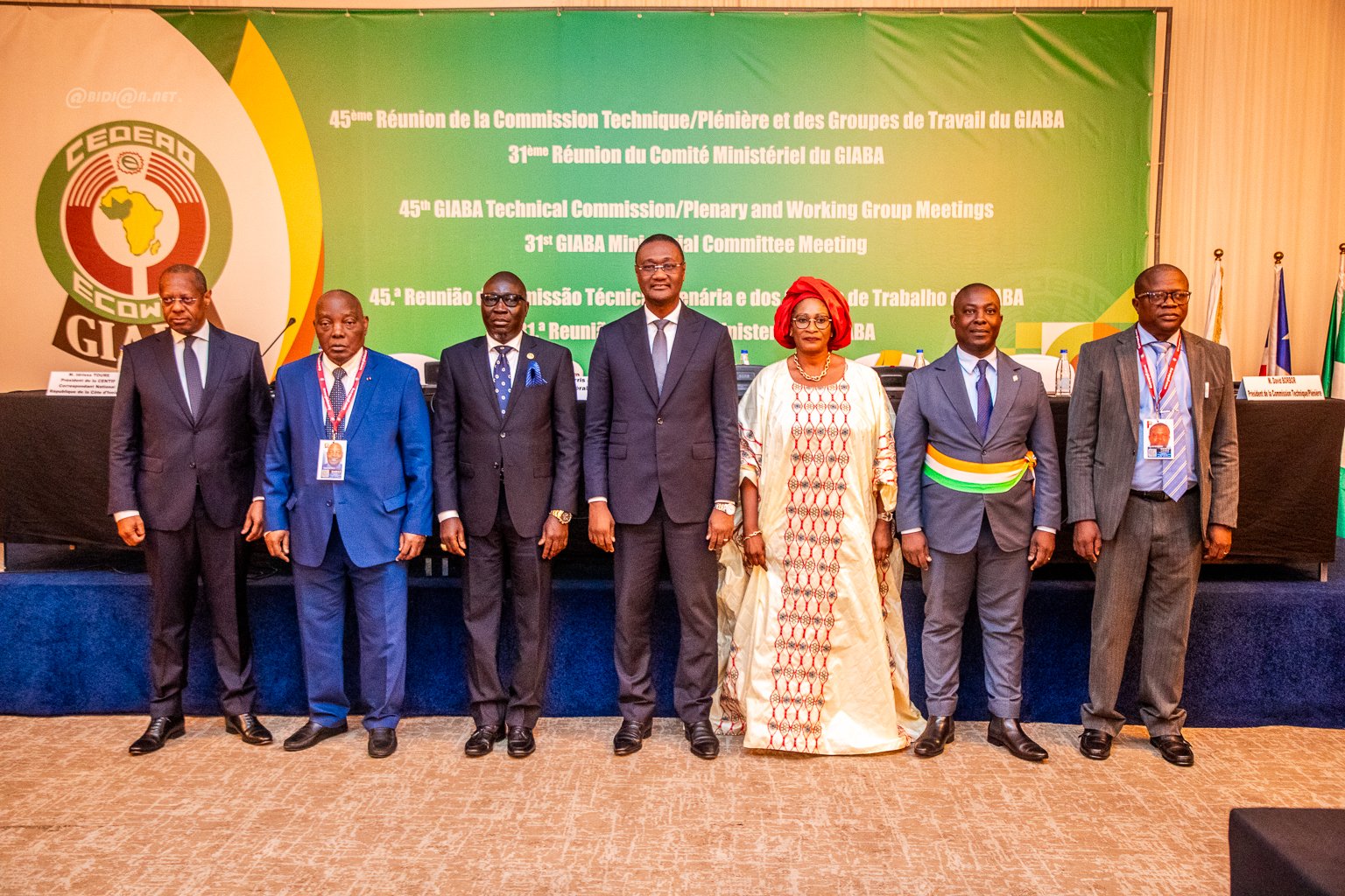Côte d&rsquo;Ivoire : le GIABA tient sa 45e session à Abidjan pour renforcer la lutte contre le blanchiment