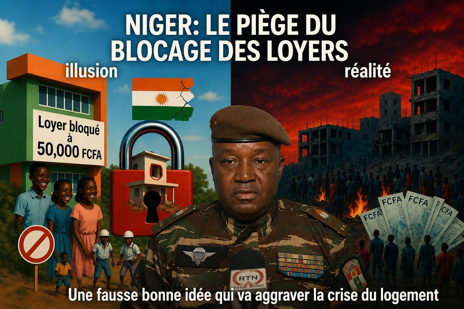 Niger : pourquoi le plafonnement des loyers risque d&rsquo;aggraver la crise immobilière