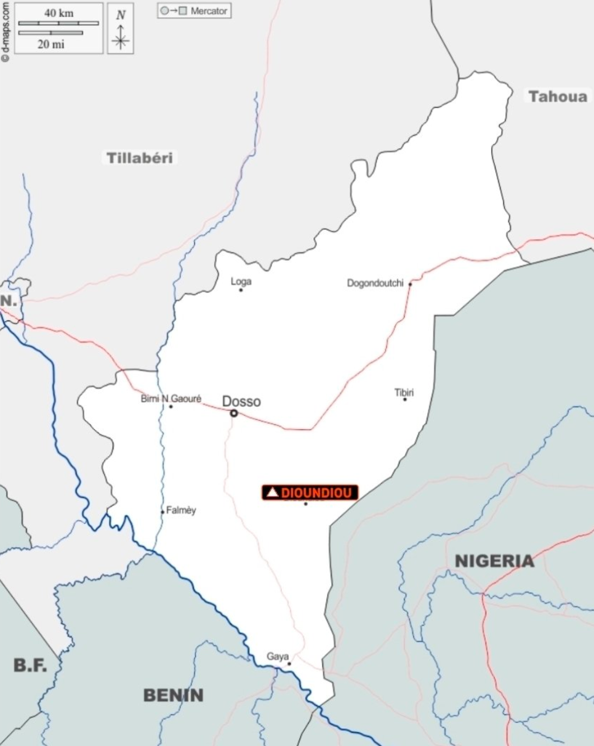 Dioundou : des villages du Niger dévastés par des attaques terroristes répétées