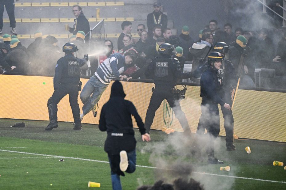 Violences lors du match fc nantes-toulouse : un président de club de supporters dénonce l&rsquo;envahissement du terrain