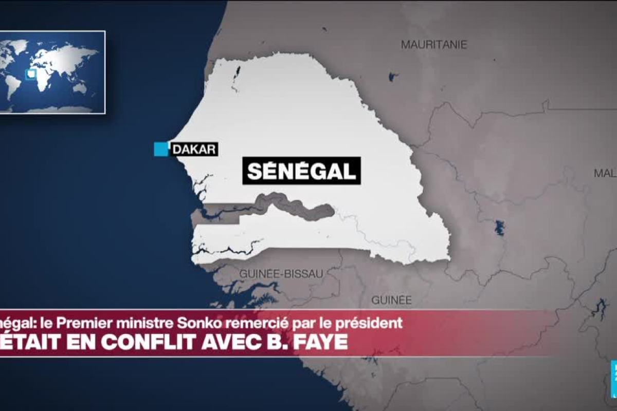Sénégal : Bassirou Diomaye Faye remplace son Premier ministre Ousmane Sonko