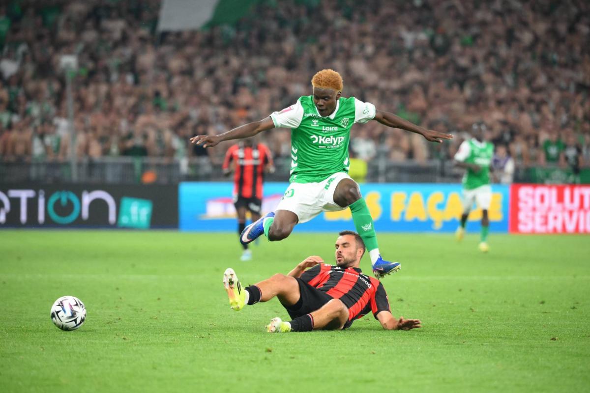 Match Saint-Étienne nice le plus pauvre en xg depuis 2022