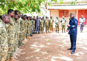 Inspection de l'Opération Koundjoaré par Faure Gnassingbé