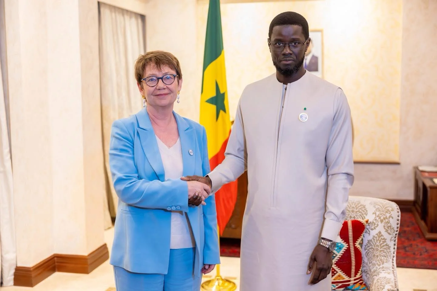 Rencontre entre Bassirou Diomaye et la BERD pour renforcer la coopération économique