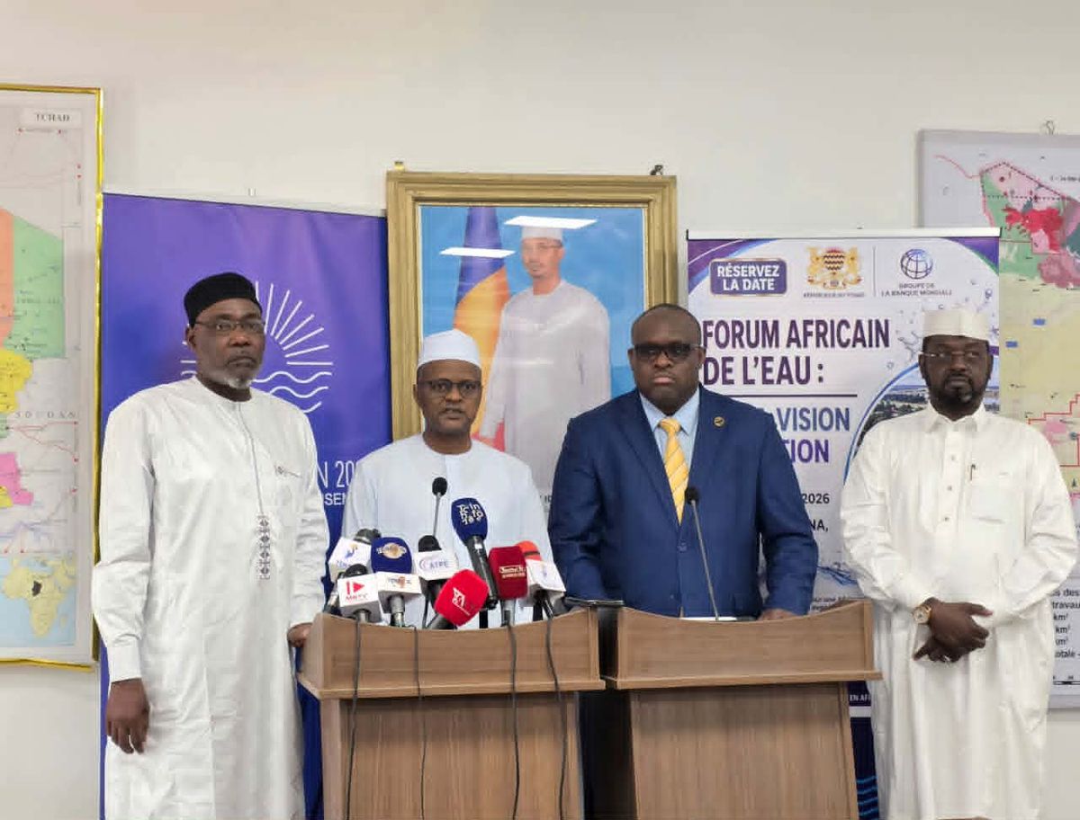 N’Djamena, hôte du Forum Africain de l’Eau 2026