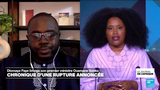 Bassirou Diomaye Faye et Ousmane Sonko lors d'un événement politique
