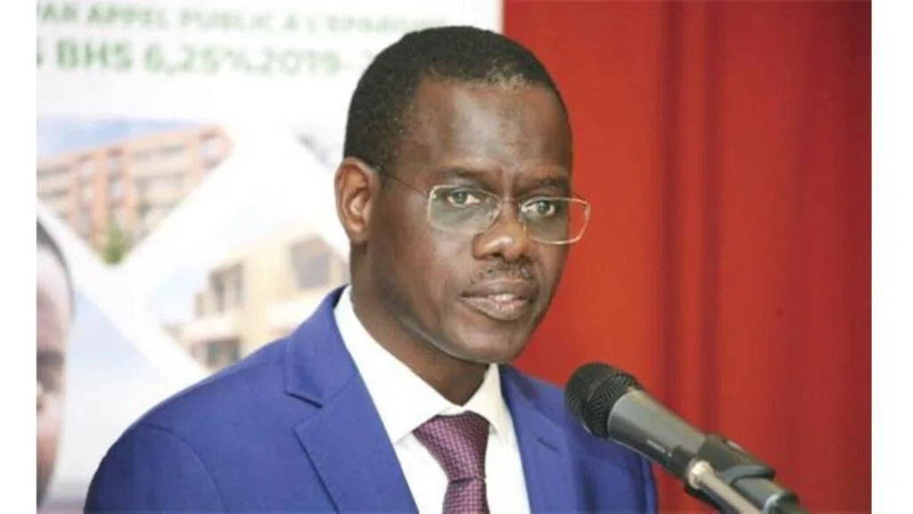 Portrait officiel d'Ahmadou Al Aminou Lô lors de sa nomination