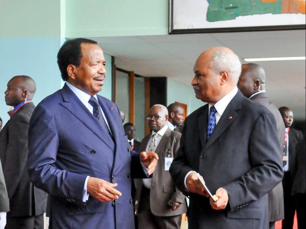 Laurent Esso, l&rsquo;émissaire de Paul Biya aux obsèques d&rsquo;Alexis Dipanda Mouelle