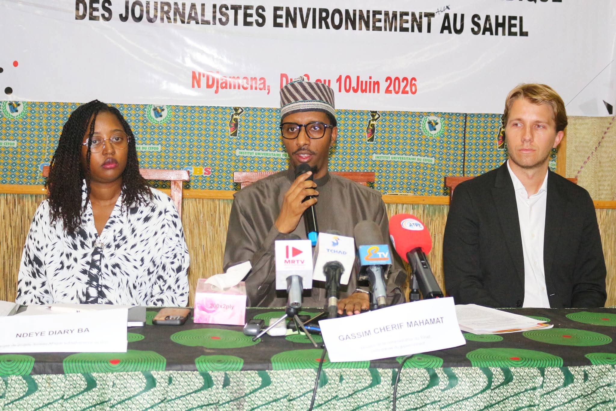 Un atelier régional pour la sécurité juridique des journalistes environnementaux s&rsquo;ouvre à N&rsquo;Djamena