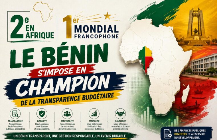 Le Bénin, champion de la transparence budgétaire en francophonie