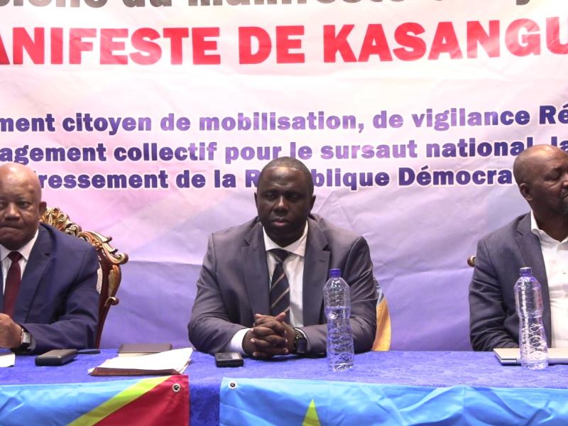 La société civile congolaise dévoile le « manifeste de kasangulu », une feuille de route pour la refondation nationale