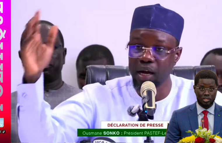 Ousmane sonko dénonce l&rsquo;impossibilité de gouverner avec le président sénégalais