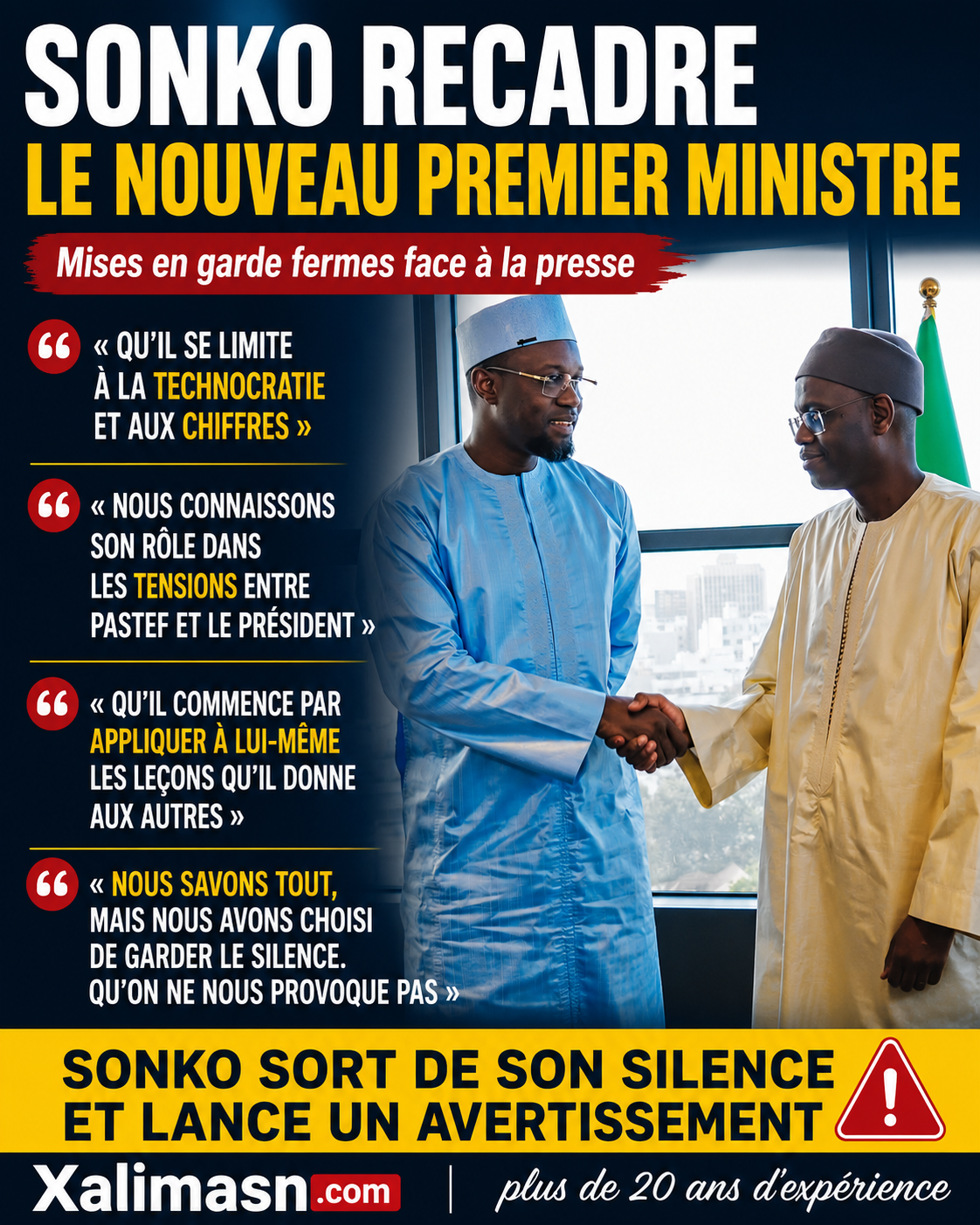 Discours historique du président Sonko en wolof : une première à l&rsquo;assemblée nationale