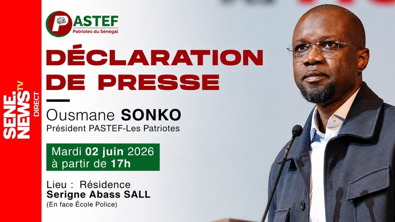 Ousmane Sonko réagit après la formation du gouvernement sénégalais