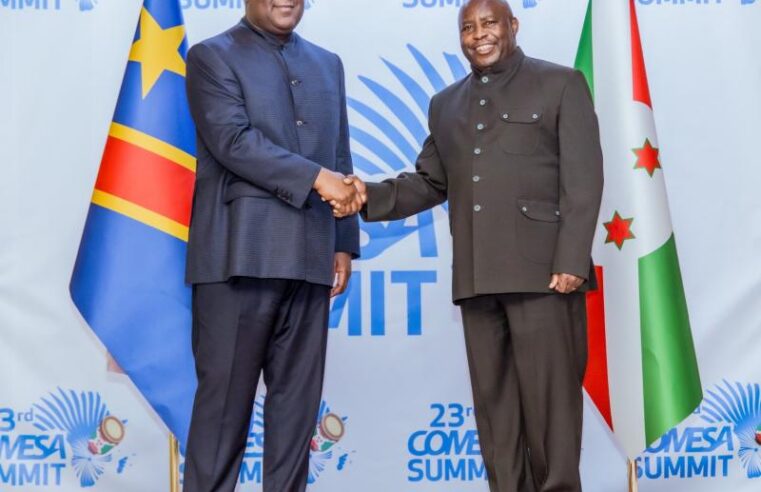 Évariste Ndayishimiye en visite officielle à Kinshasa pour renforcer l&rsquo;axe Burundi-RDC