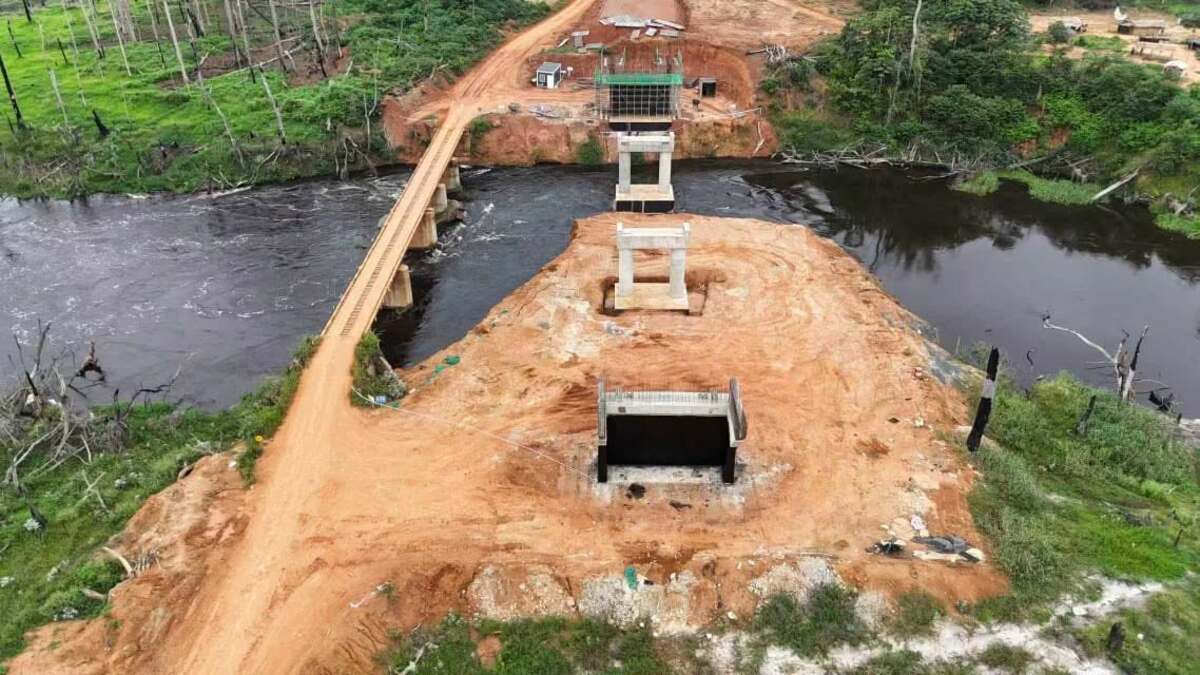 Pont sur le Dja : le chantier du désenclavement du Sud camerounais progresse rapidement