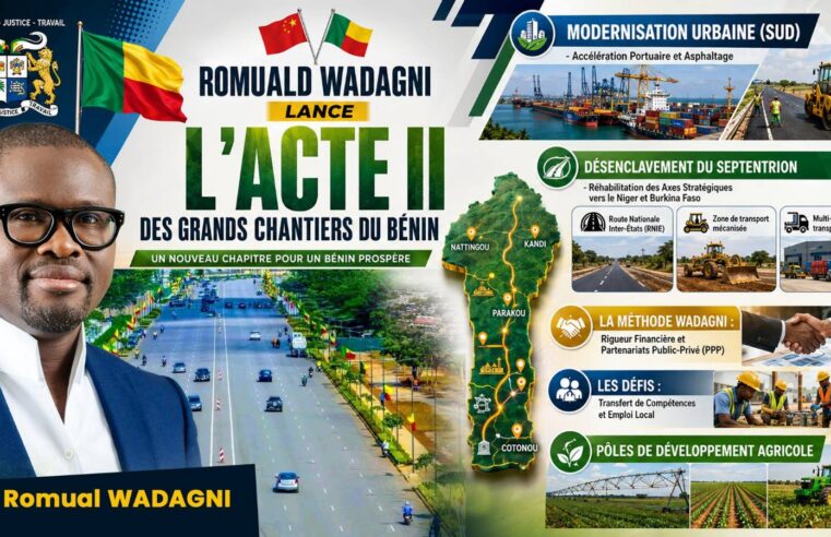 Bénin-Chine : Romuald Wadagni relance les infrastructures clés du nord au sud